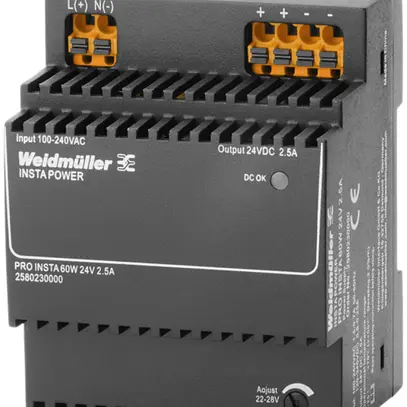 Schaltnetzgerät Weidmüller Connect Power PRO INSTA 60W 24V 2.5A 