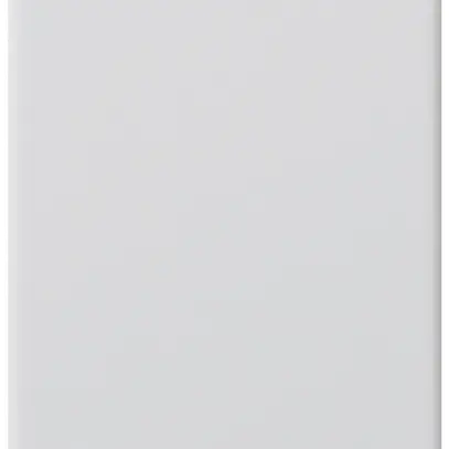 Placca di chiusura Hager FLF 3/5 con molle metallo per ritaglio plastica bianco 