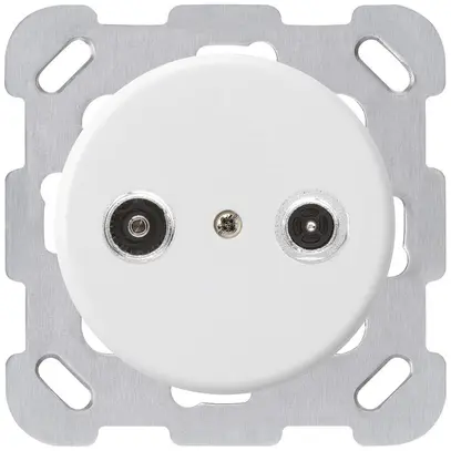 Presa d'antenna INC basico TV-R mont.B 23dB 2GHz bianco 