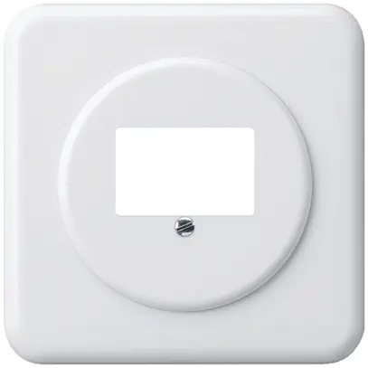 Kit frontale basico per scatola DSL bianco 