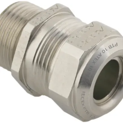 Presse-étoupe Ex AGRO laiton M32 long 17…23mm ATEX 1034X 