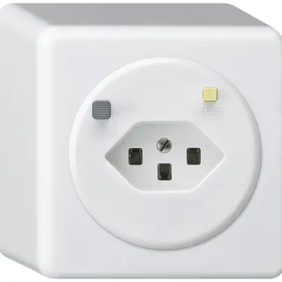 Presa AP basico T23 FI 30mA bianco 