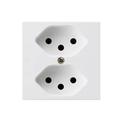 Prise ENC kallysto 2×T13 blanc 