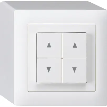 Contact pour stores AP kallysto blanc avec 4 touches 