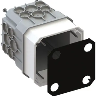 Boîte de dérivation ENC AGRO avec couvercle 115×115×145mm 