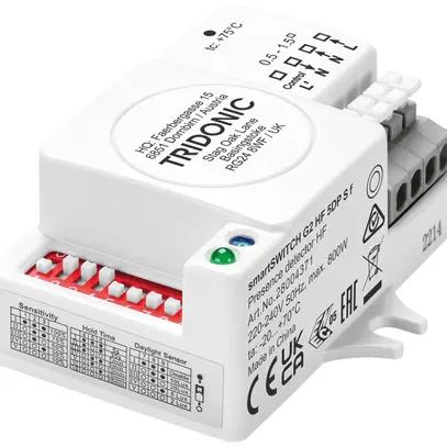 Détecteur de mouvement INC Tridonic smartSWITCH 36.5×23×58mm 