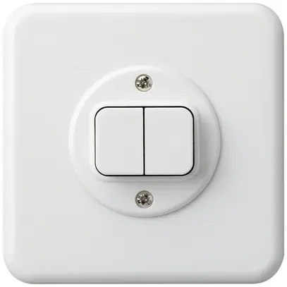 Interruttore INC basico 3/1L+A-R/1L bianco 