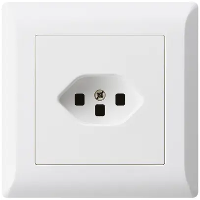 Presa INC kallysto.line T23 bianco con morsetti ad innesto 