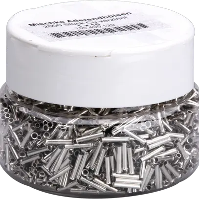 Capocorda Mischke E DIN 46228 1mm²/10mm nudo Cu-stagnato 