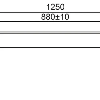 Lampada p.locali umidi LED Sylvania SylSplash 1200 36W 3700lm 4000K IP65 bianco 