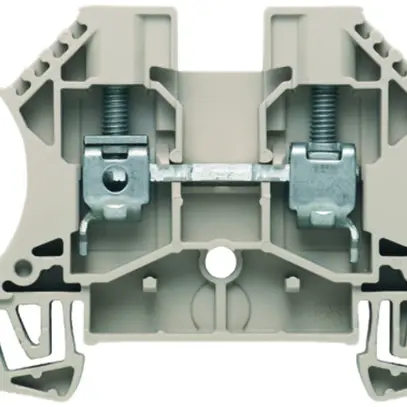 Morsetto di passaggio Weidmüller WDU connessione a vite 6mm² TS35 beige 