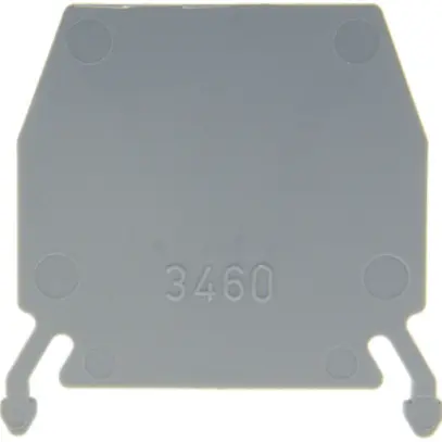 Parete d'estremità 2.5…4mm² grigio 