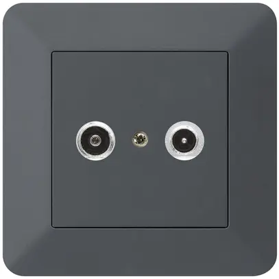 Prise antenne ENC kallysto.trend R/TV 23dB 2GHz anthracite 