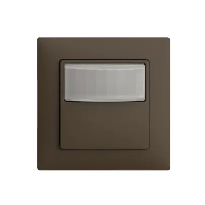 Rilevatore di movimento EDIZIOdue F pirios 180 R eco plus 1 canale, coffee 