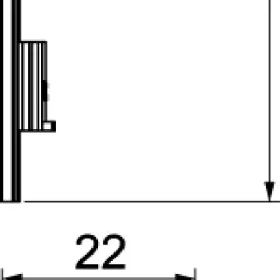 Giunto Bettermann SL 20×50 9010, PVC, bianco puro, 9010 