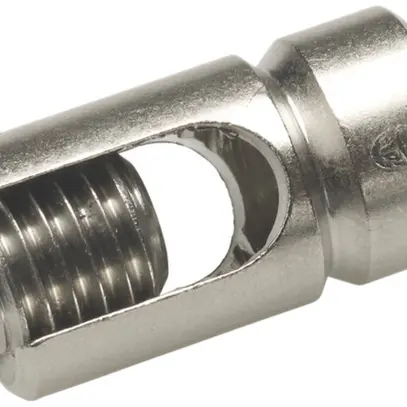 Support de fil Flury AV 20, Cu nickelé pour fil, conducteur Ø6…8mm 
