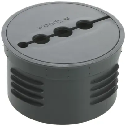 Passacavo Woertz grigio ardesia RAL 7015 