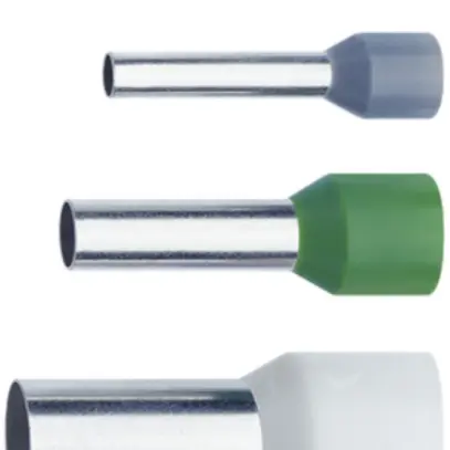 Aderendhülse Typ B isoliert 1mm²/8mm rot 