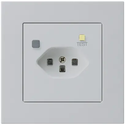 Presa INC KPR T23 FI 30mA grigio chiaro 