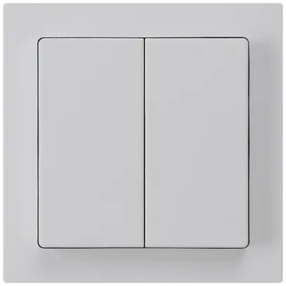 Tasto INC kallysto 2×A-R/1P grigio chiaro 