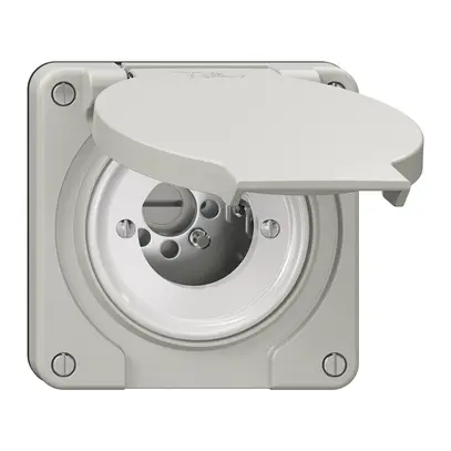 Contatto rotativo NEVO N.CO senza cilindro, KS, 0 <- 1, grigio chiaro 