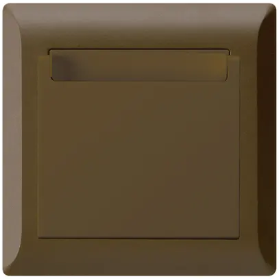 Interrupteur Hotelcard ENC kallysto.line 1L brun 