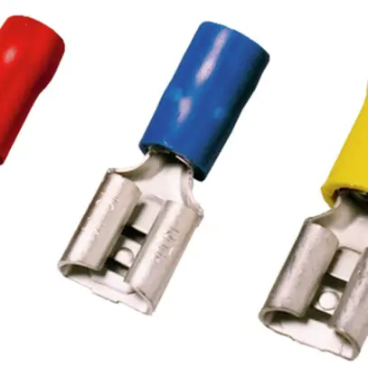 Embout de fiche plate Weidmüller LIF 6.3×0.8mm isolé 1.5…2.5mm² bleu 