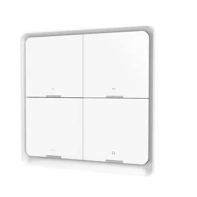 Interruttore wireless 4 canali KnockautX, da BRELAG 