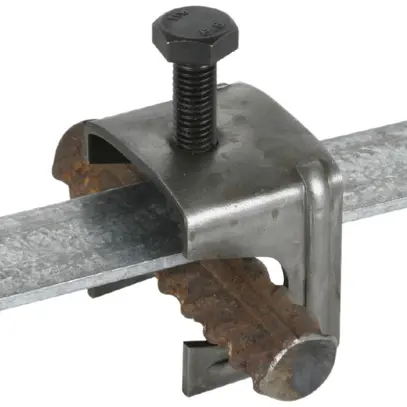 Verbindungsklemme DEHN/elvatec für Bewehrungen, 6…22/40mm, Stahl/blank 