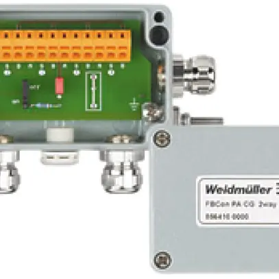 Distributore standard Weidmüller Profibus FBCon PA CG 2 volte IP66 