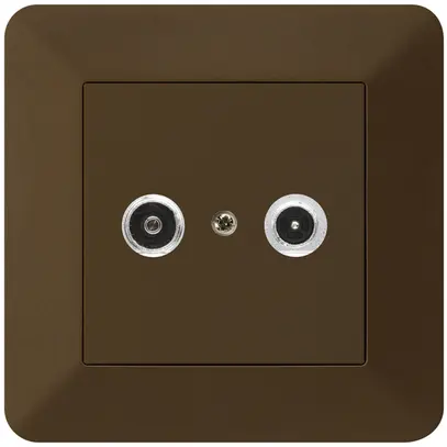 Prise antenne ENC kallysto.trend R/TV 23dB 2GHz brun 