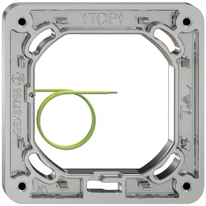 Intestazione INC ELEMENT SNAPFIX® 1×1 87×87mm alluminio 