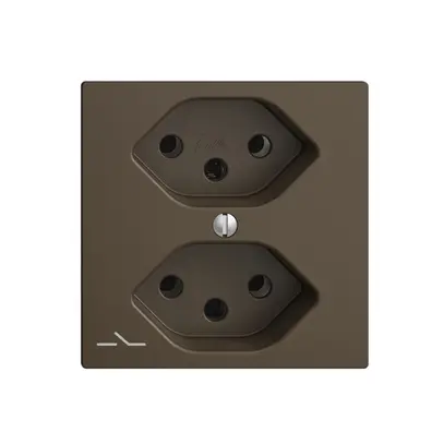 Prise ENC EDIZIOdue 2×T13 coffee 1×S 