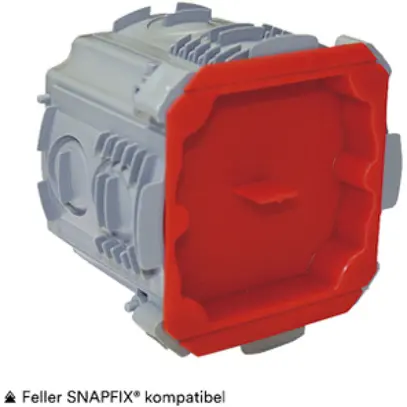 UP-Einlasskasten Gr.I NIS metrisch, mit Deckel 