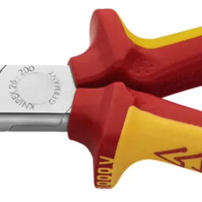 Pince pour téléphone KNIPEX avec dispositif de coupe VDE droit 200mm 