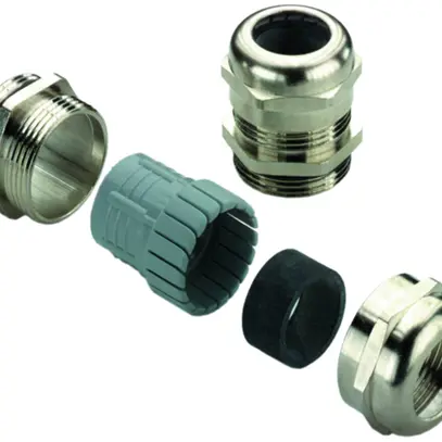 Pressacavo Weidmüller PG48 34…44mm ottone nichelato IP68 