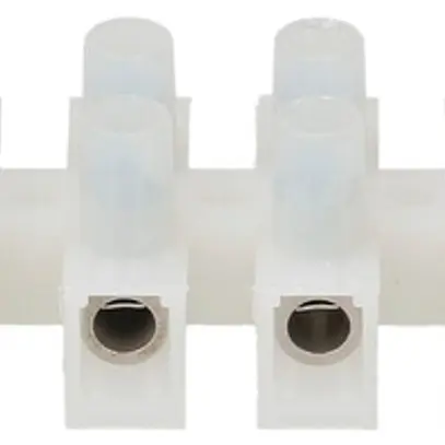 Barrette de bornes Adels-Contact 12P 0.5…6mm² 41A 500V blanc 