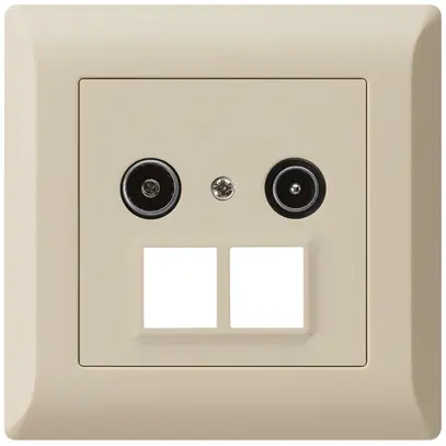 Presa antenna INC R/TV HMS kallysto.line 19dB beige 