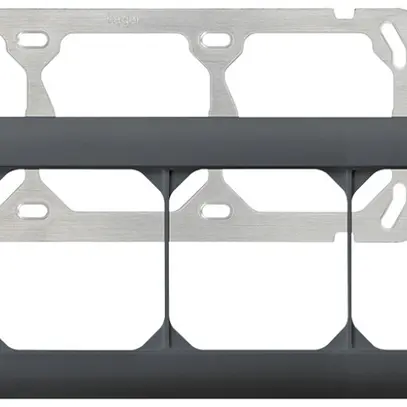 Intestazione INC kallysto.line 1×3 antracite orizzontale 