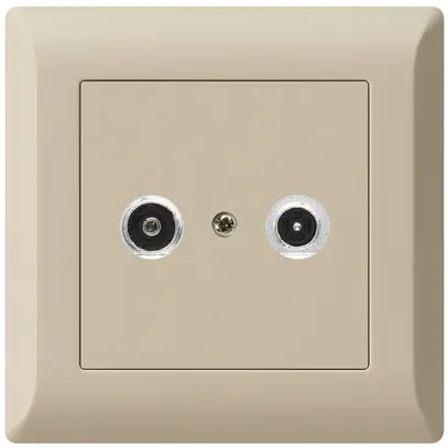 Presa antenna INC kallysto.line R/TV 14dB 2GHz beige 