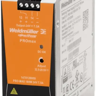 Alimentazione commutazione Weidmüller Connect Power PRO MAX 180W 24V 7.5A 
