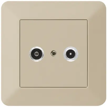 Prise antenne ENC kallysto.trend R/TV 23dB 2GHz beige 