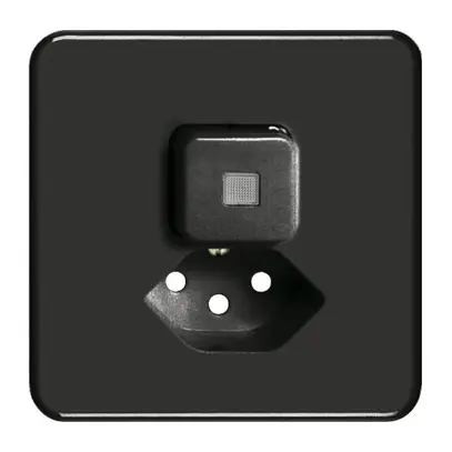 Kit frontal ENC FH T13 noir 86×86mm, lentille, 