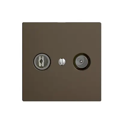 Prise TV-R ENC EDIZIOdue 15dB coffee à large bande 5…2000MHz, F 