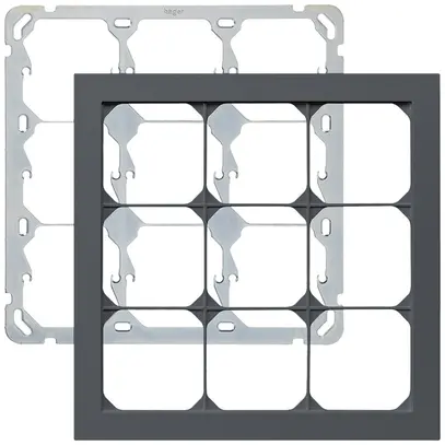 En-tête ENC kallysto.pro 3×3 anthracite 