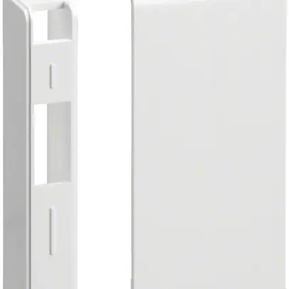 Embout de fermeture Hager pour SL20080 blanc pur 