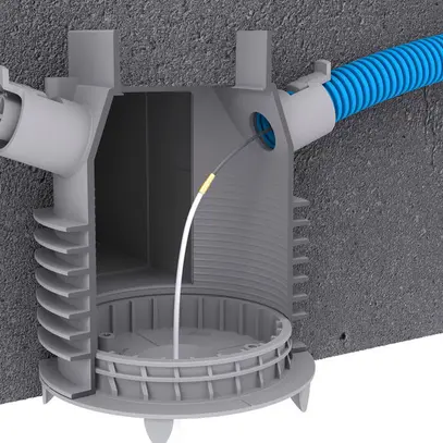 Scatola d'incastro HSB Lumina sensa tunnel, per calcestruzzo, senza alogeni 