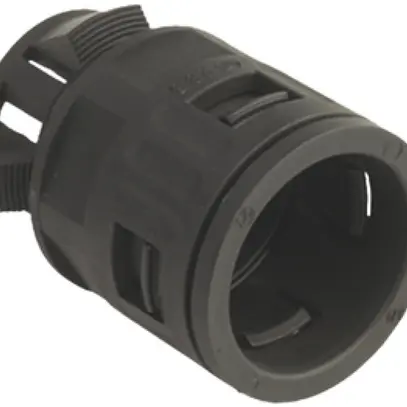 Anschlussnippel AGRO steckbar PG16 schwarz, 