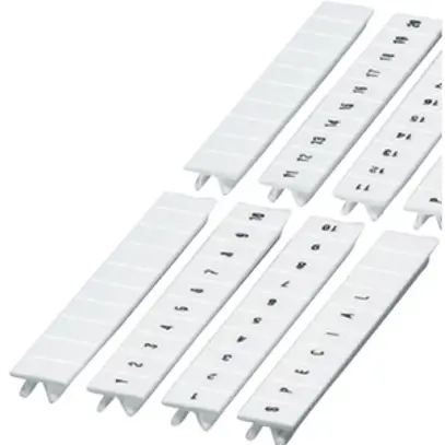 Nastro Zack ZB 21…30 bianco siglatura longitudinale 10 cartellini 5mm 