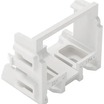 Adaptateur de fixation WAGO s.décharge de traction p.10×4mm² à vis bc 